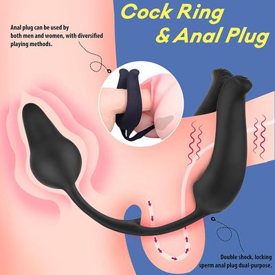 The Strategy II: Vibrating Cock Ring Prostate Massager