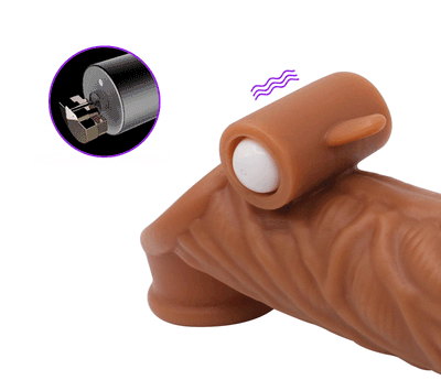 The Performer:  Vibrating Bullet Penis Sleeve