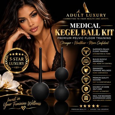Adult Luxury Premium Medical Kegel Ball Kit
