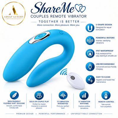 ShareMe Couples Remote Vibrator | Adult Luxury®