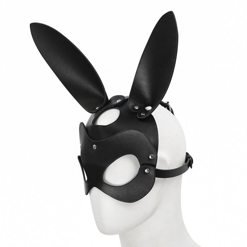 BDSM Bondage Bunny Leather Mask