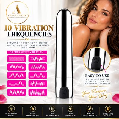 Universal Unisex Silver Bullet Vibrator