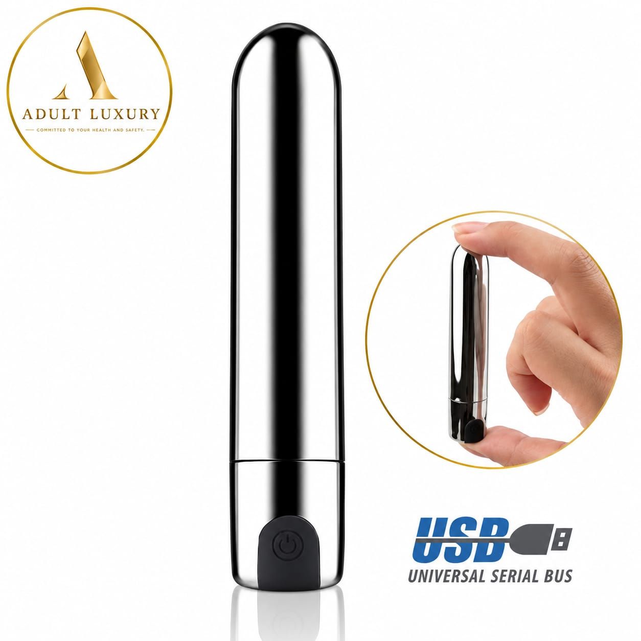 Universal Unisex Silver Bullet Vibrator