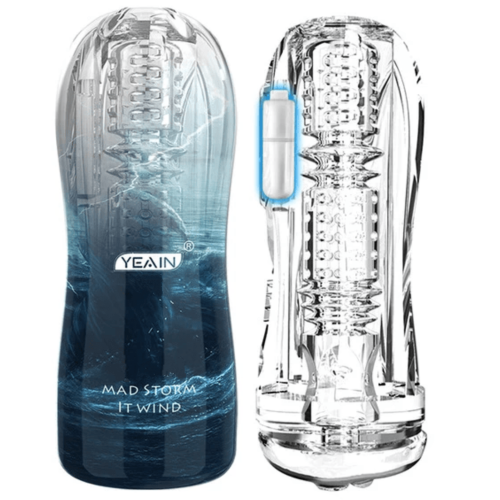Twister™ AirPulse Spinning & Suction Mouth Masturbator