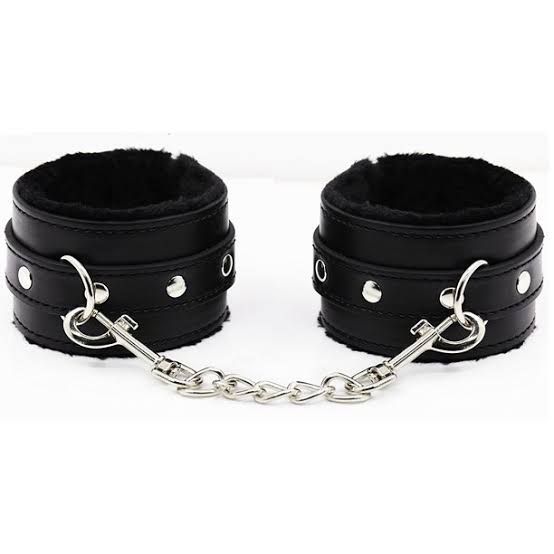 Soft Handcuffs Faux Leather - Black Soft Handcuffs Faux Leather - Black