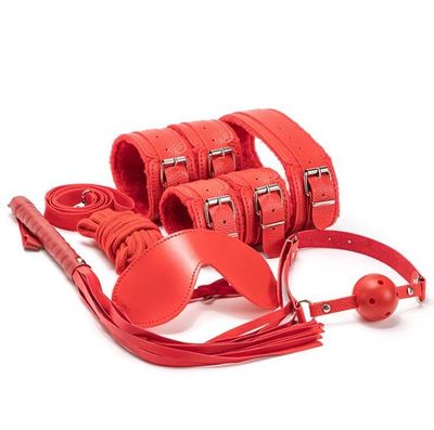 Tease Me Red Bondage Set - Adult Luxury