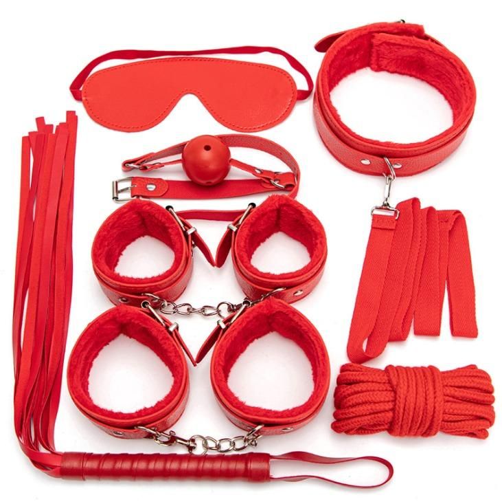 Tease Me Red Bondage Set - Adult Luxury