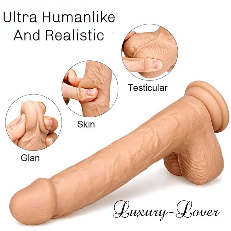 Luxury Lover Vibrating Rotating Thrusting Dildo