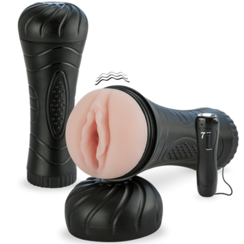V-ÉLITE™ 7-Speed Realistic Vagina Vibrating Masturbator