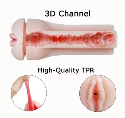 V-ÉLITE™ 7-Speed Realistic Vagina Vibrating Masturbator