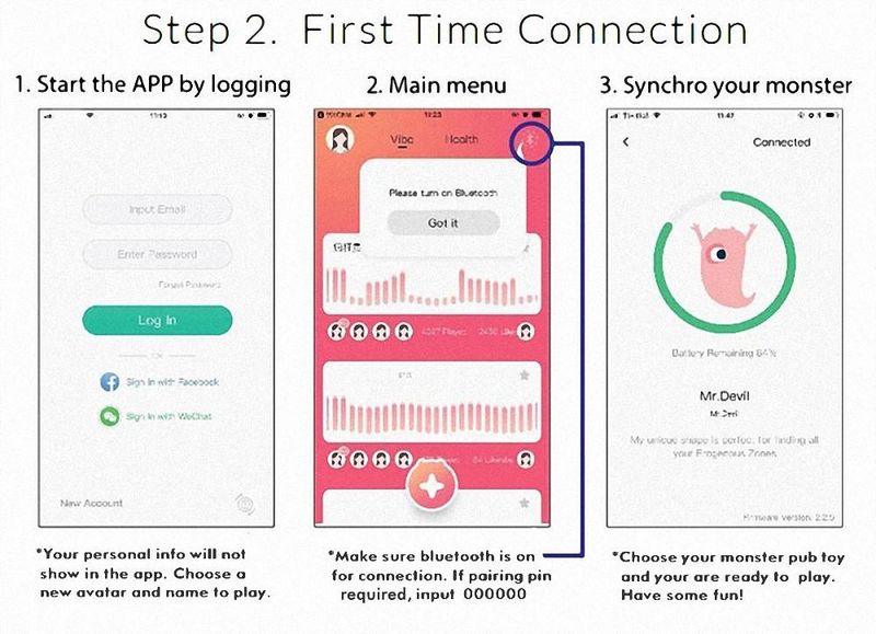 MR. WHALE App Sex Toys for Couples