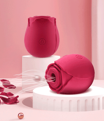 Luxury ♥️ Rose Sucking Vibrator - Red