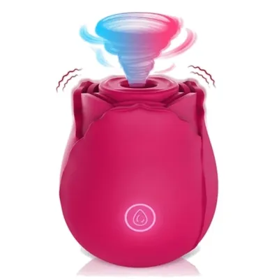 Luxury ♥️ Rose Sucking Vibrator - Red