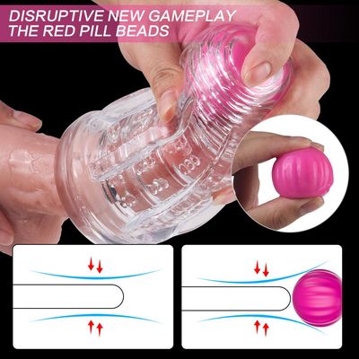 The Orgasmic Capsule: Vibrating Mastrubator With Remote Control