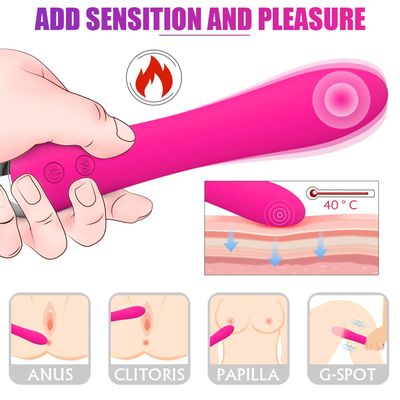 Glamorous Silent Heating Vibrator
