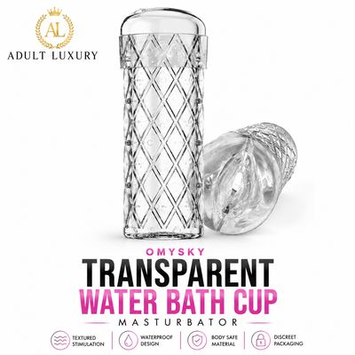 Omysky Transparent Water Bath Cup Masturbator