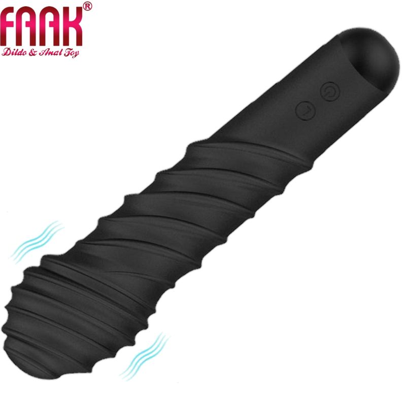 FAAK Silent Vibrator - Black Satisfaction FAAK Silent Vibrator - Black Satisfaction