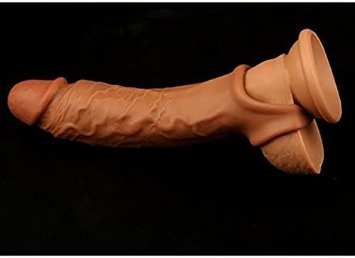 Humanlike Penis Sleeve With Ball Grip