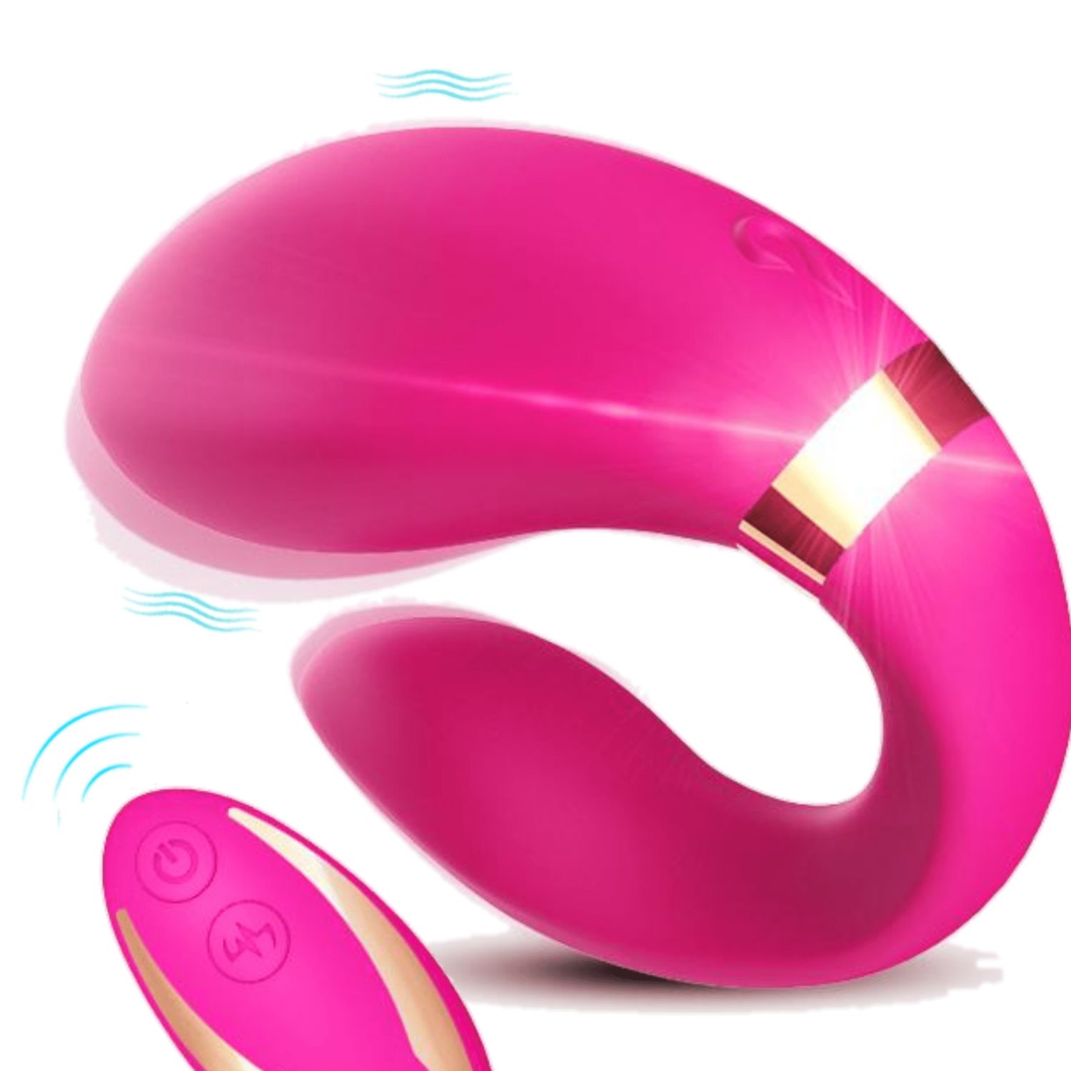 Pure Bliss™ Couples Premium Remote Control Vibrator