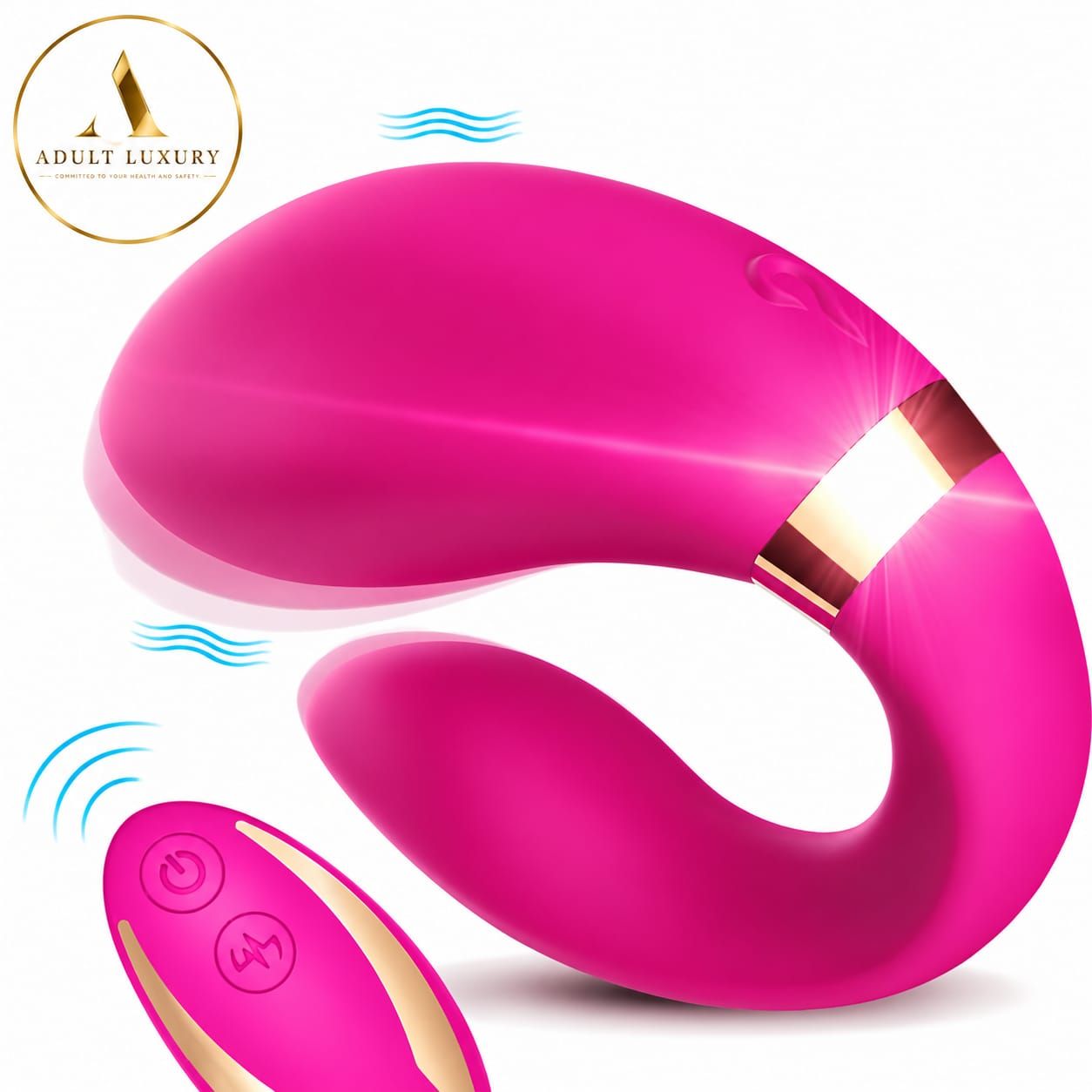 Pure Bliss™ Couples Premium Remote Control Vibrator