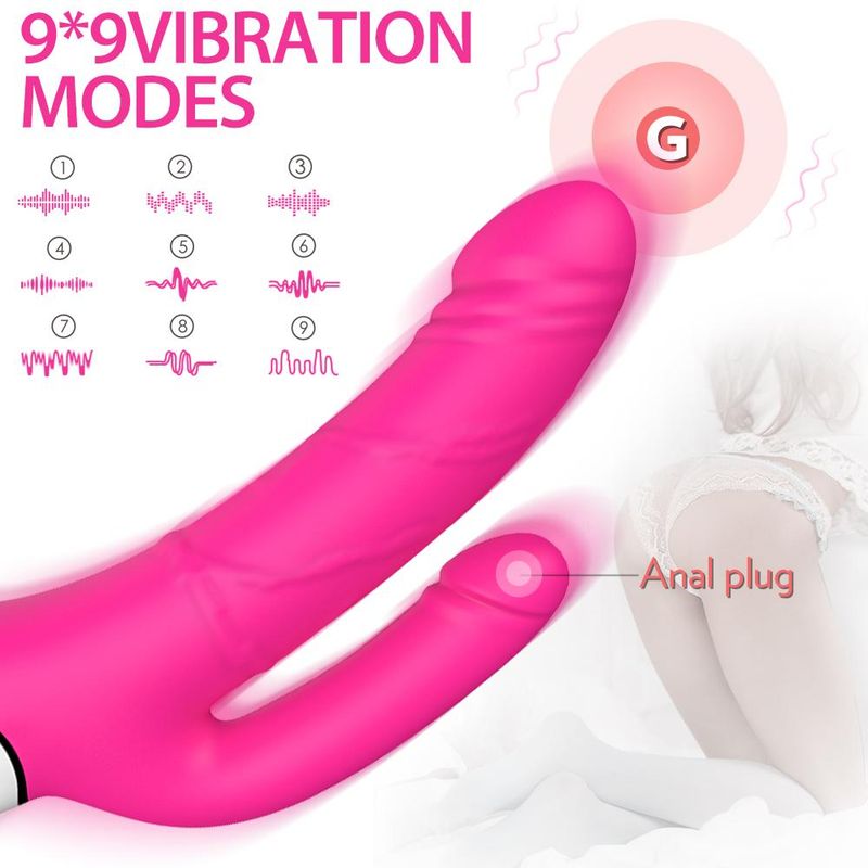 Magnetic Double Deluxe G-spot Vibrator