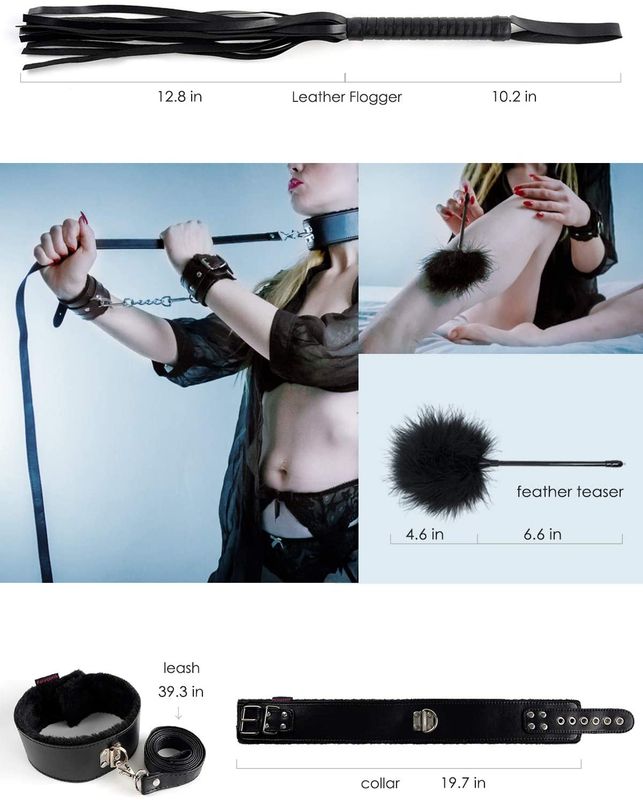 Adult Luxury Lascivious Bondage 11 Piece Set