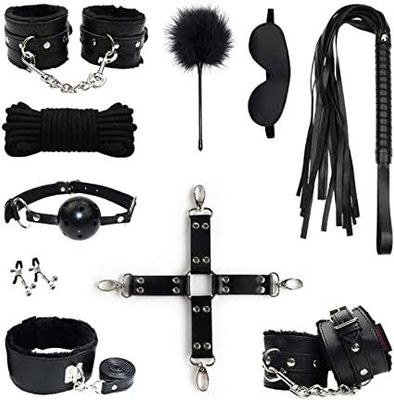Adult Luxury Lascivious Bondage 11 Piece Set