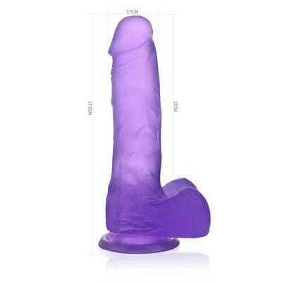 Purple Pleasure Adult Luxury Dildo 17.5cm