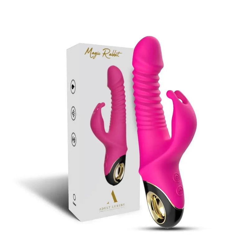 Adult Luxury Magic Rabbit ® Vibrator - Pink