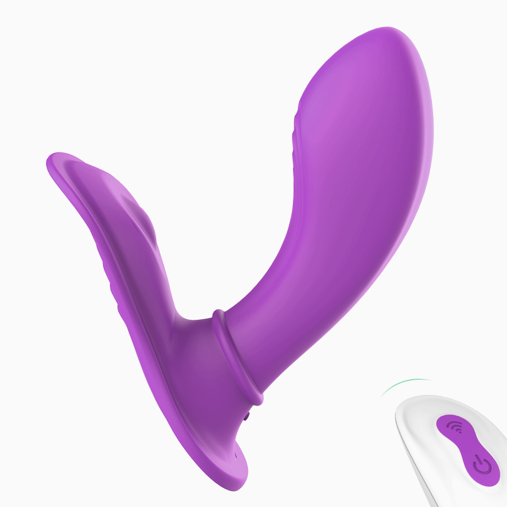 Aphrodite Couples Panty Vibrator - Purple
