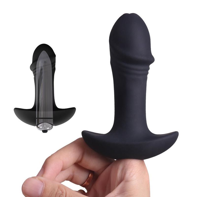 Adult Luxury Star-Arrow Vibrating Bullet Anal Butt Plug Adult Luxury Star-Arrow Vibrating Bullet Anal Butt Plug