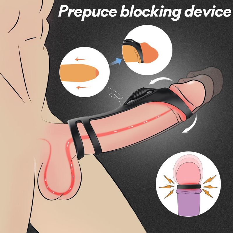 Endurance Satisfy King Cock Ring Vibrator