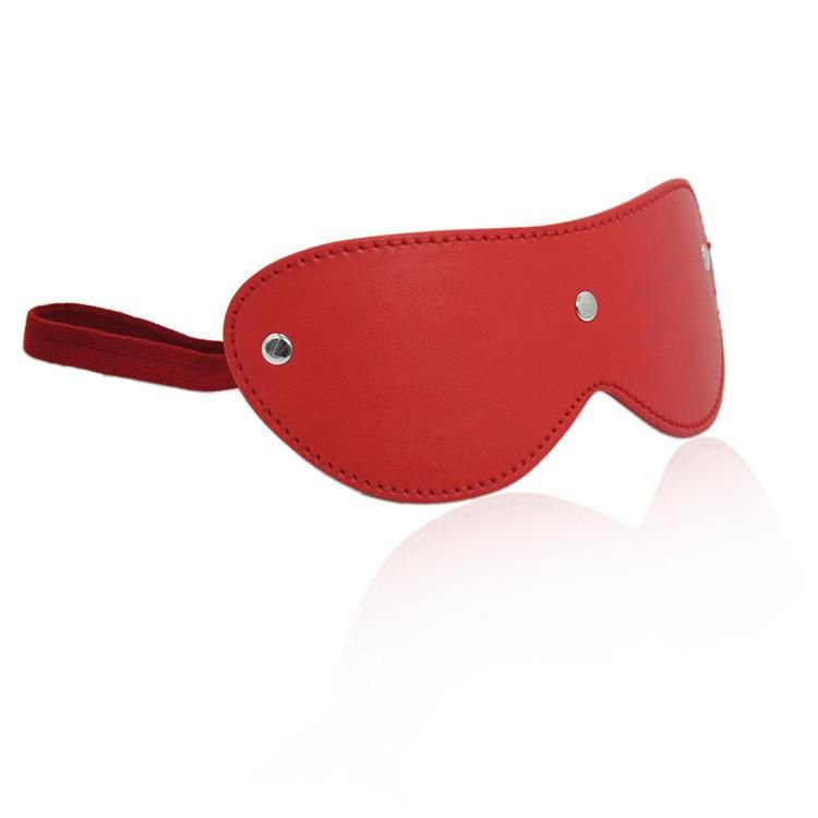Tease and Please Red BDSM Mask