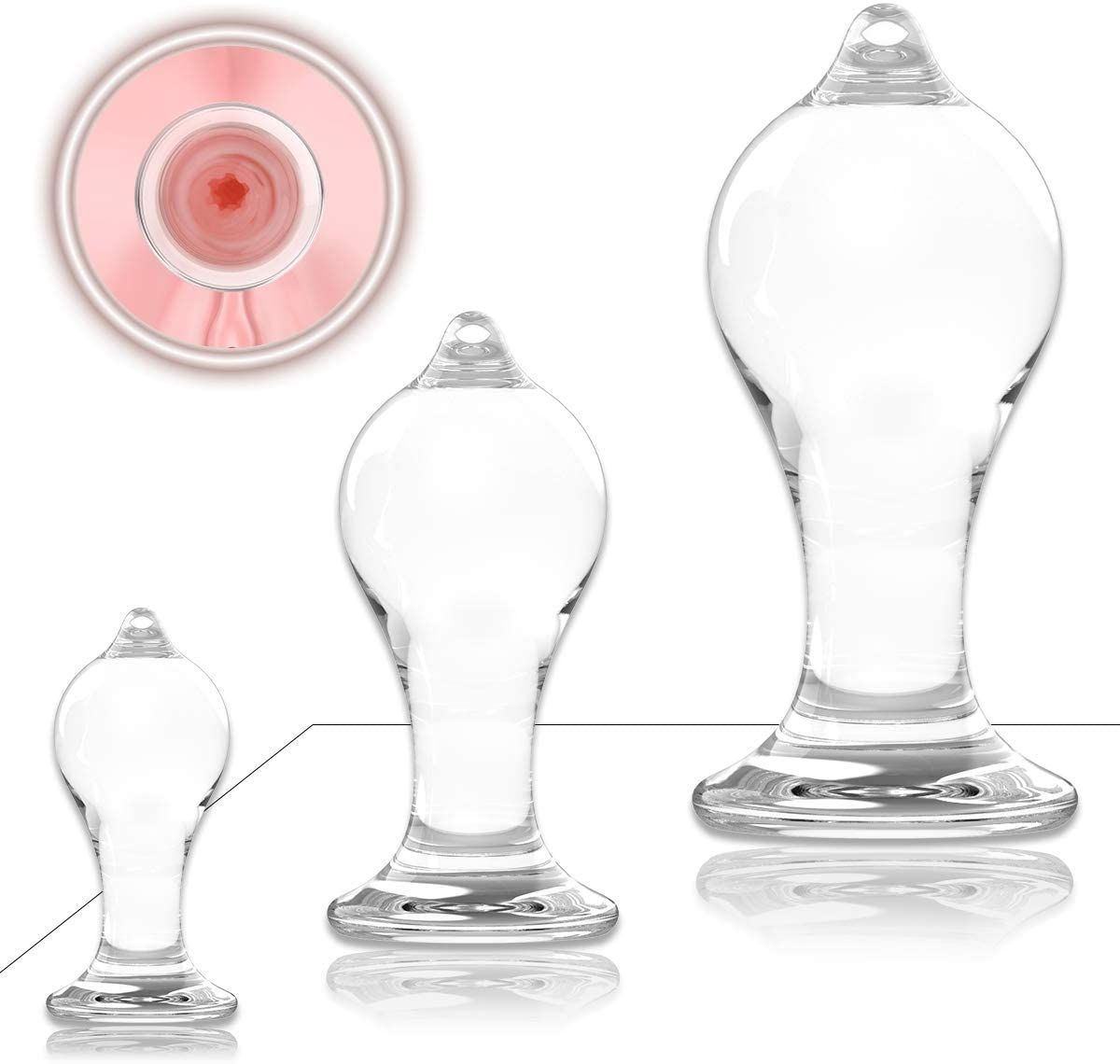 Invisible Anal Butt Plug Set Invisible Anal Butt Plug Set