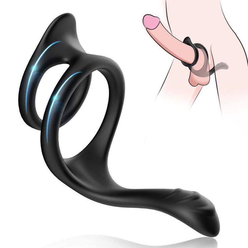 The 3 in1 Sexret Cock Ring - Adult Luxury The 3 in1 Sexret Cock Ring - Adult Luxury
