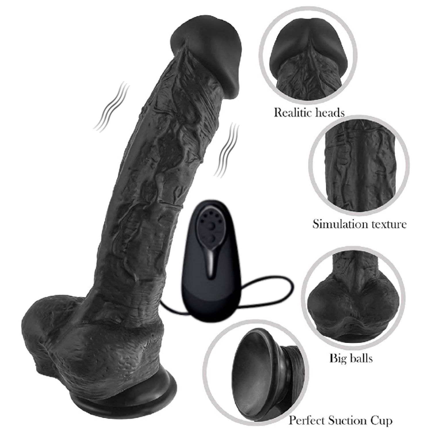 Enigma Magic Ride Vibrating Dildo