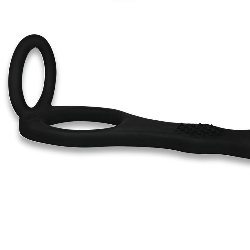 Prostate Vibrating Anal Butt Plug - Cock Ring Combo