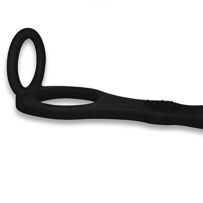 Prostate Vibrating Anal Butt Plug - Cock Ring Combo