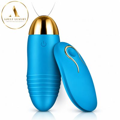 Anastasia™ Aqua Blue Couples Remote Vibrator