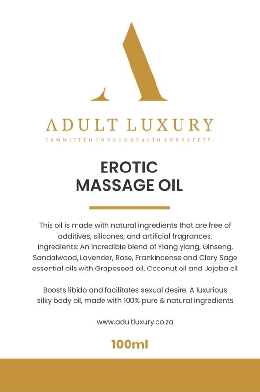 Erotic Massage Oil