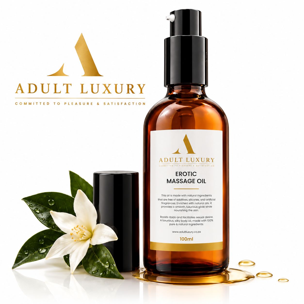 Adult Luxury™ Erotic Massage Oil
