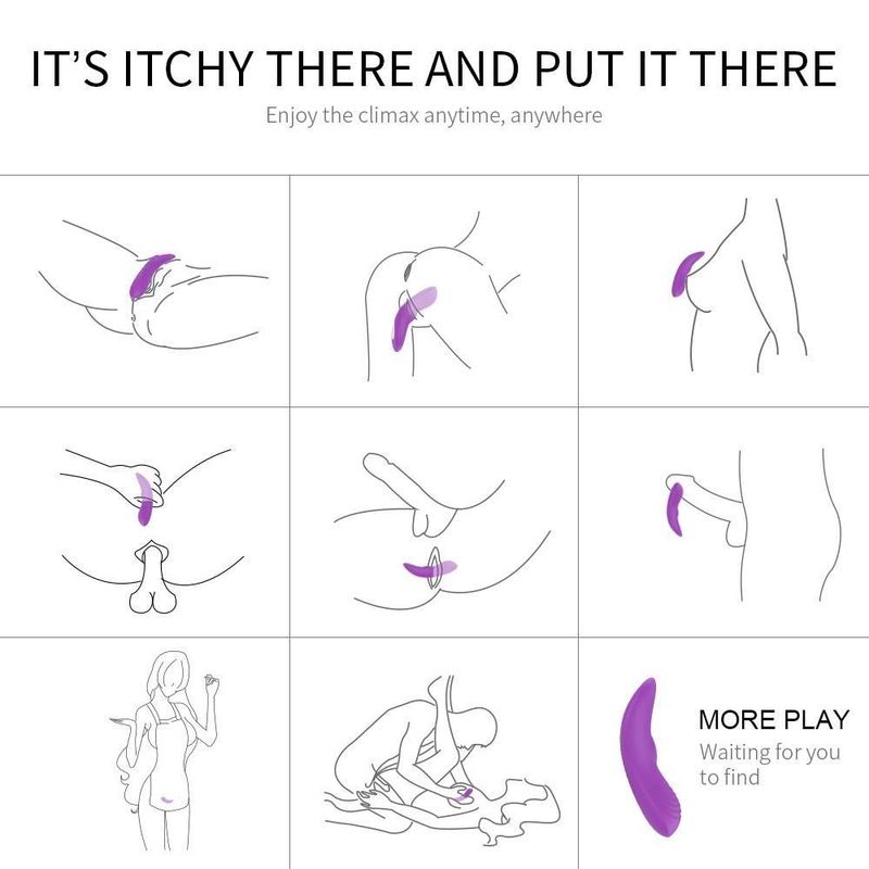 Silent Panty Vibrator Remote Control Couples Sex Toy
