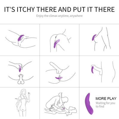 Silent Panty Vibrator Remote Control Couples Sex Toy
