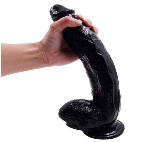 King Cock Extra Large Black Dildo (29.5cm x 4.5cm) King Cock Extra Large Black Dildo (29.5cm x 4.5cm)