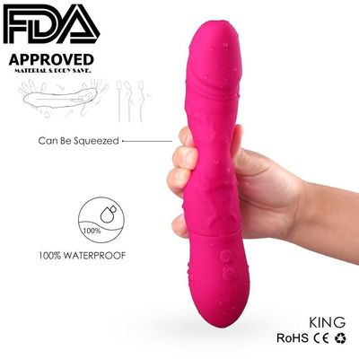 King Love Warrior ® Vibrator Dildo - Pink