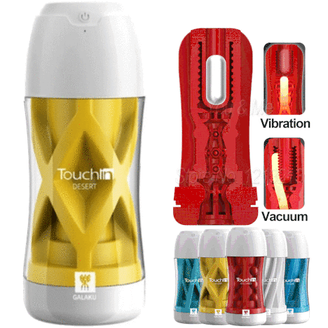 GALAKU Touch In Vibrating Sucking 360 ° Mastrubator