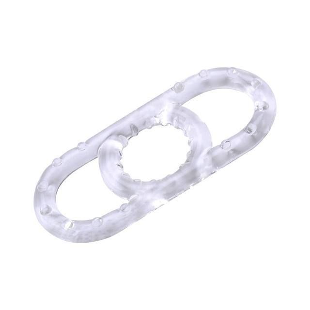 Invisible Tripple Cock and Ball Ring