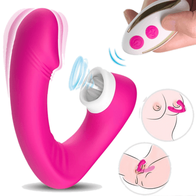 Goddess Airwaves Remote Controlled Sucking Vibrator