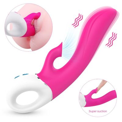 G Kiss Pleasure Air Suction G-Spot Clitoris Vibrator