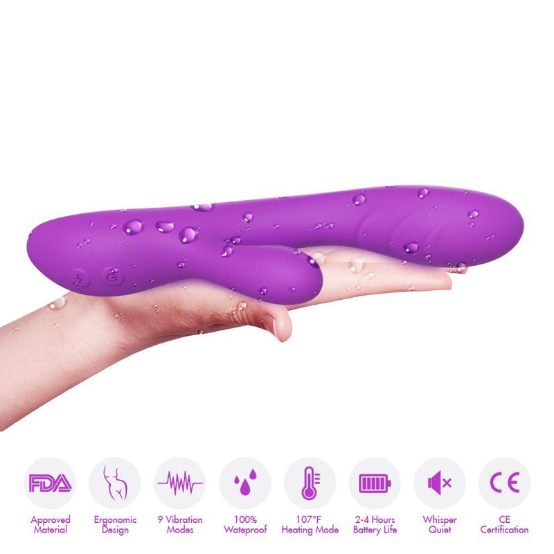 Dixi ™ Heating Clitoral Rabbit Vibrator
